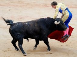 'El Juli'resultó herido entre las piernas. REUTERS  /