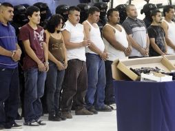 Este domingo detuvieron a nueve presuntos delincuentes que trabajaban directamente con “El Chapo” en el Estado de Nayarit. EL UNIVERSAL  /