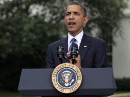 El mandatario se negó a hacer más comentarios hasta tener más información sobre la condición del derrame. AP  /