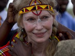 El sábado, Farrow asistirá al Foro de la Juventud Africana. AP  /