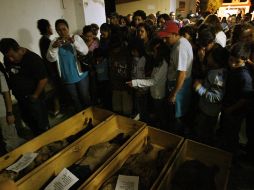 El recorrido por el panteón cierra con cuatro zapopanos momificados.E. BARRERA  /