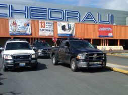 Elementos de la Policía estatal acudieron al sitio del reporte. O RUVALCABA  /