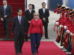 Según fuentes del Ministerio surcoreano de Exteriores, los ministros examinarán vías para reforzar la alianza bilateral de seguridad.AP  /