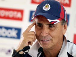 José Luis Real tiene fe en que la cantera le dará buenos resultados. MEXSPORT  /