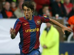 Bojan Krkic afirma que si Rafael Márquez se va del Barcelona sería una pena. JAMMEDIA  /