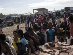 La comunidad internacional prometió nueve mil 900 MDD para la reconstrucción de Haití. EFE  /