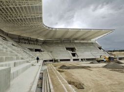 El parque de pelota para la justa panamericana de 2011, tiene una inversión total de 200 millones de pesos. E. BARRERA  /