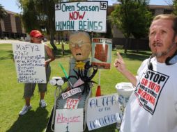 La SB 1070 fue promulgada el pasado 23 de abril, es la primera de su tipo en Estados Unidos y entrará en vigor el jueves. AFP  /