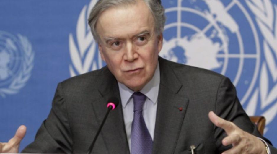 El francés Pierre Morel, representante especial de la Unión Europea (UE) para Asia Cantral y co presidente de los coloquios. EFE  /