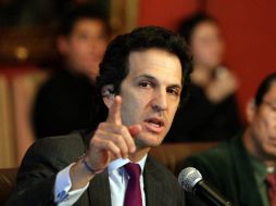 El canciller colombiano Jaime Bermúdez . EFE  /