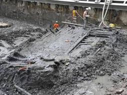 El barco está en posición recta y en muy buen estado. ESPECIAL  /