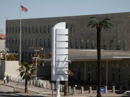 Vista exterior del consulado de EU en Ciudad Juárez. REUTERES  /
