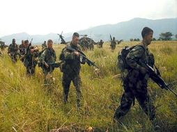 Las muertes se dieron durante un enfrentamiento entre miembros de las FARC y elementos de la fuerza pública. AP  /