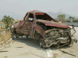 María Márquez Covarrubias falleció al impactarse con la camioneta Ford. ARCHIVO  /