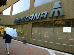Mexicana de Aviación analiza estrategias para aliviar su situación financiera. AFP  /
