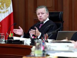 Arturo Zaldívar fue uno de los ministros que consideraron que esta medida no violenta la Constitución. EL UNIVERSAL  /