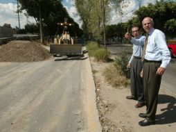 Se reportó congestionamiento vial en la zona. ARCHIVO  /