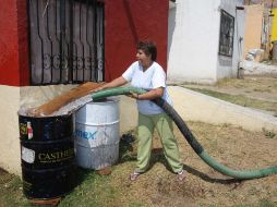El Fraccionamiento La Loma, en Tonalá, fue intervenido en el programa “Todos con agua”, las obras quedaron inconclusas. ARCHIVO  /