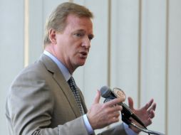 El comisionado de la Liga Nacional de Futbol Americano Roger Goodell. AP  /