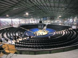 Funcional pero pequeño. El Palenque de las Fiestas de Octubre enfrenta la creciente competencia de otros foros.  EL INFORMADOR  /