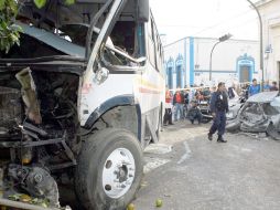 En lo que va del año suman 38 las muertes vinculadas al transporte público en la metrópoli. EL INFORMADOR  /