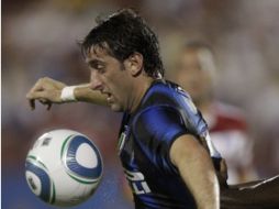 Diego Milito renovó su contrato con el Inter de Milán hasta el 2014. AP  /