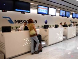 Mexicana actualizó su lista de vuelos suspendidos. NTX  /