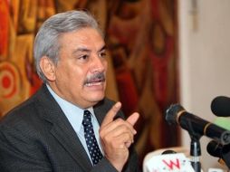 Alberto Cárdenas dio a conocer en el Congreso del Estado su iniciativa de Ley General del Cambio Climático. NTX  /