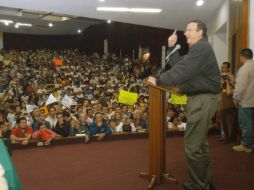 Marcelo Ebrard presentó de manera oficial la nueva corriente del PRD denominada: Izquierda Renovadora en Movimiento (IRM). NTX  /