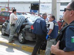 El par de víctimas fueron ultimadas con un rifle de asalto AK-47, mejor conocido como “cuerno de chivo. O. RUVALCABA  /