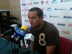 Daniel Osorno expresó en rueda de prensa que espera una oportunidad. G. LÓPEZ  /
