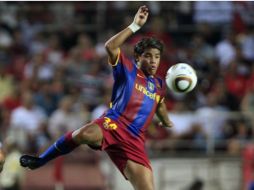 Jonathan dos Santos se quedará con el equipoprincipal del Barcelona. REUTERS  /
