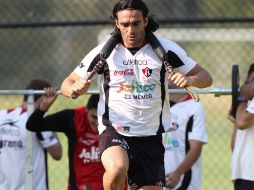Fabricio Fuentes en sesión de entrenamiento en Atlas Colomos. MEXSPORT  /