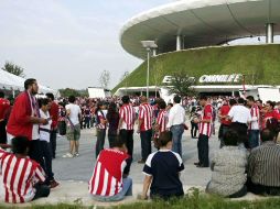 Se transmitirá en el estadio Omnilife a través de las pantallas del inmueble, la final de la Copa Libertadores. E. PACHECO  /