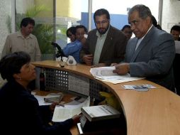 Raúl Vargas  presentó denuncia formal contra el secretario de Finanzas del Estado, José Luis de Alba. E. BARRERA  /