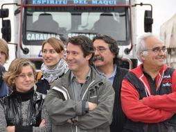 Roque Pascual, de 50 años, y Albert Vilalta, de 35 fueron liberados el día de hoy . AFP  /