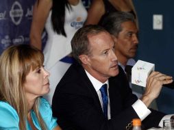 Laura Almaral, Ivar Sisniega y Armando Jiménez presentaron ayer información sobre el campeonato. MEXSPORT  /