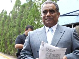 El diputado del PRD, Raúl Vargas López interpondrá otra denuncia contra pensiones. ARCHIVO  /