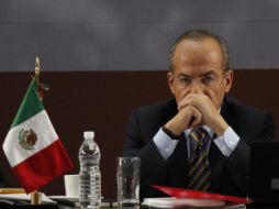 Calderón hizo estos pronunciamientos al evaluar los resultados de ocho jornadas de 'Diálogos por la Seguridad'. AP  /