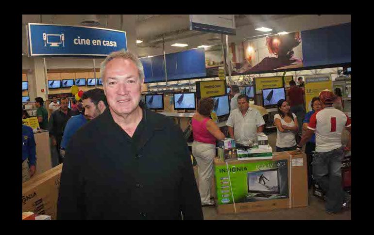 Gary Arnold, responsable del área de entretenimiento de Best Buy Co., Inc. EL INFORMADOR  A.HINOJOSA  /