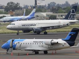 La falta de recursos para mantener la operación de Mexicana de Aviación es el motivo de la suspensión indefinida de los vuelos. EFE  /