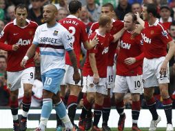 Rooney marcó el primer gol para los 'reds' y riompió una racha de cuatro meses sin anotar. REUTERS  /