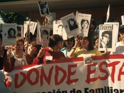 Representantes de organismos de derechos humanos se reunieron hoy en Villa Grimaldi. ESPECIAL  /