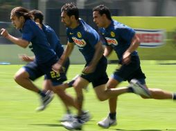 Los jugadores del América buscarán agradar a su afición ante el Necaxa, MEXSPORT  /