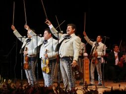 El repertorio abarcó composiciones de Antonio Aguilar, Cuco Sánchez y Tomás Méndez. M. FREYRÍA  /