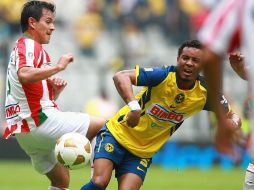 Ámerica no logra levantar el vuelo ante Necaxa. MEXSPORT  /