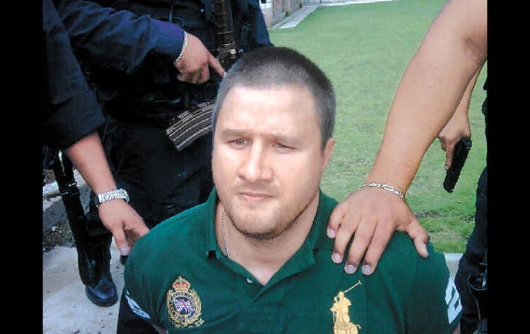 Édgar Valdez Villareal, alias “La Barbie”, fue detenido por elementos de la Policía Federal en el Estado de México. EL UNIVERSAL  /