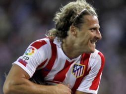 Diego Forlán hizo un par de goles. NTX  /
