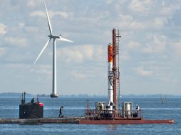 El lanzamiento de ''Tycho Brahe'' está previsto para mañana desde una plataforma flotante en el mar Báltico. EFE  /