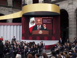 El Presidente Calderón aprovechó el mensaje por su IV Informe de Gobierno para hacer el anuncio. AP  /